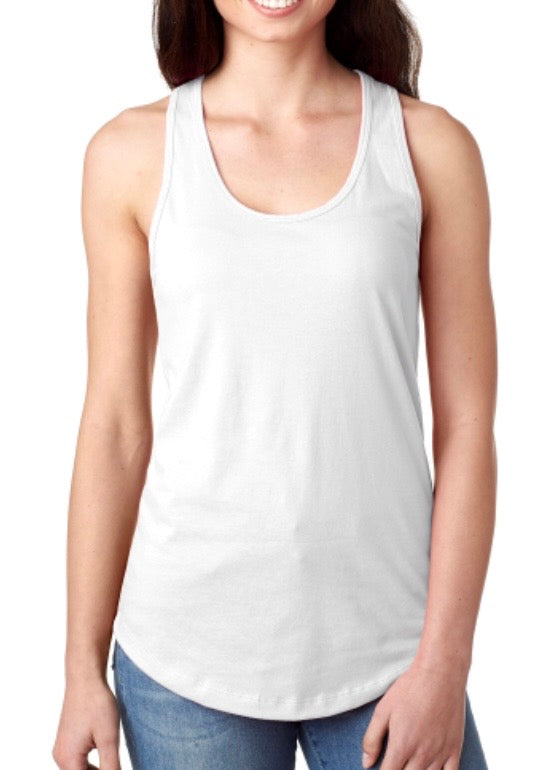 Ladies DIRT GIRL ENERGY Racer back Tank