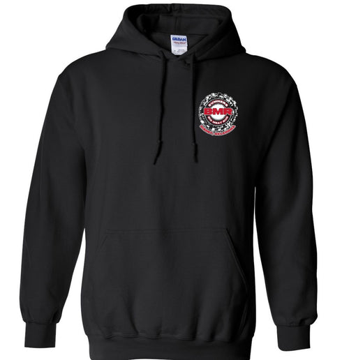 BMR™ Black Hoodie with Logo