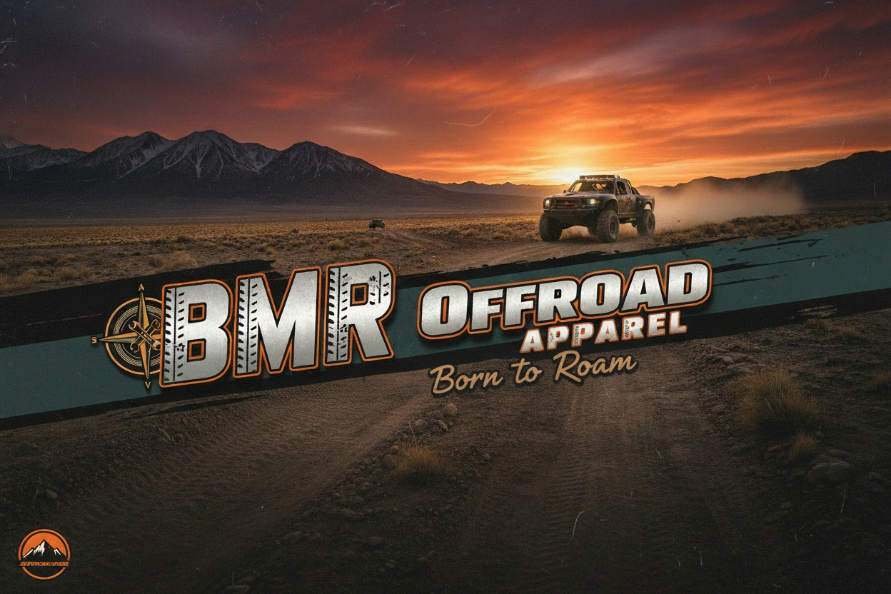 BMR Offroad Apparel Website Header Banner