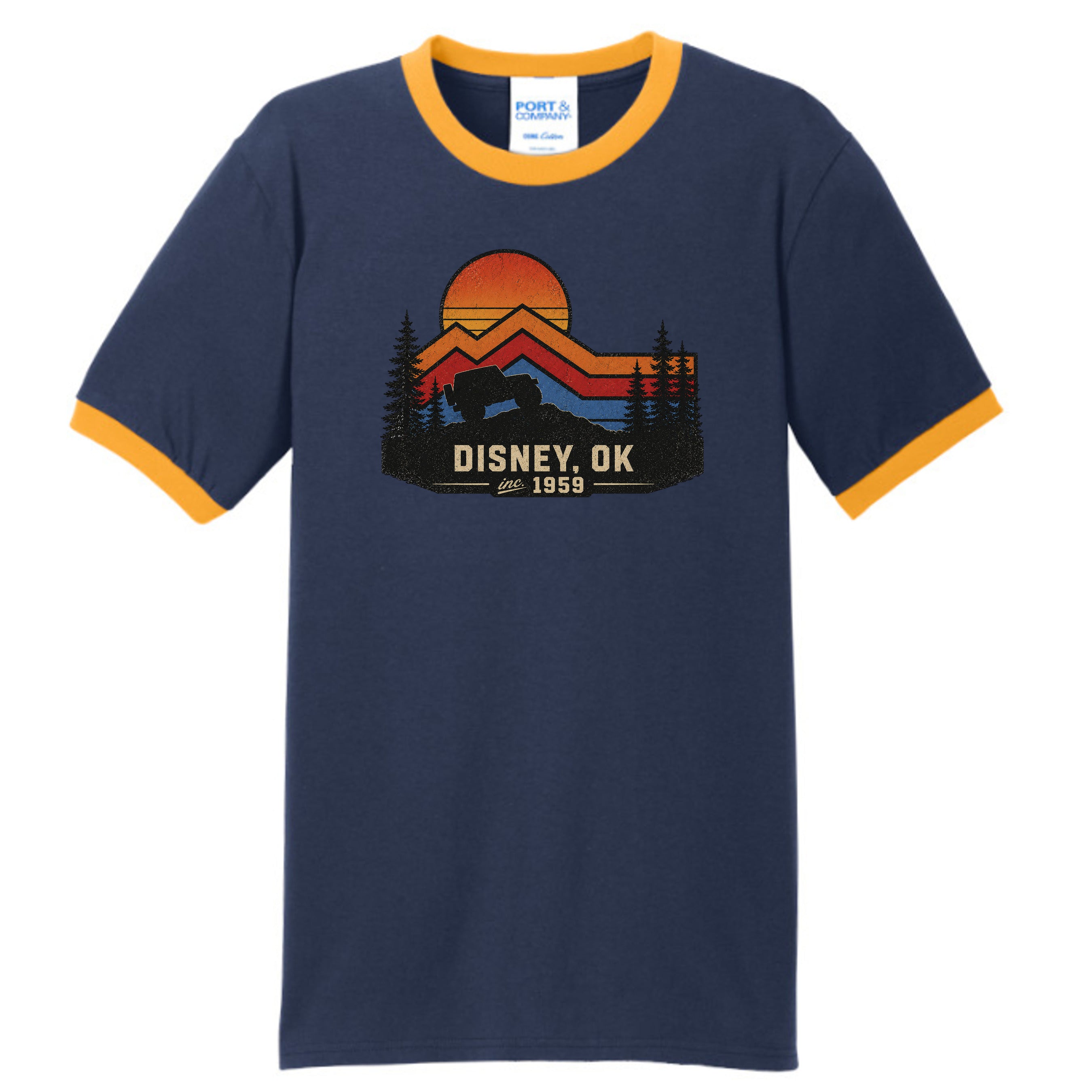 Navy/Gold - PC54R - FRONT